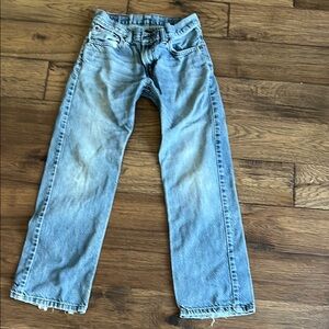 Boys Levi's Blue Straight Leg Jeans 12